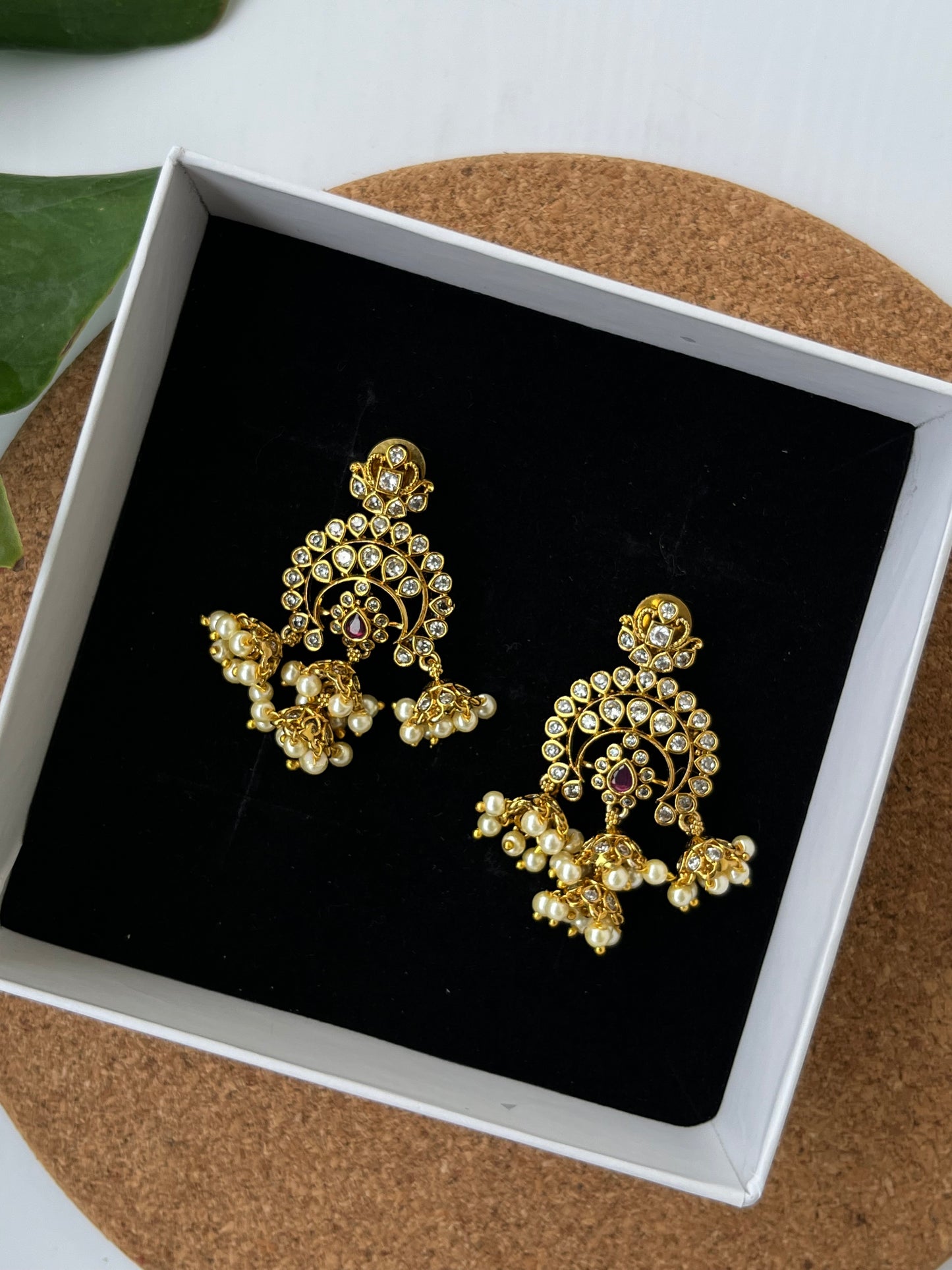Multi Jhumka Earrings