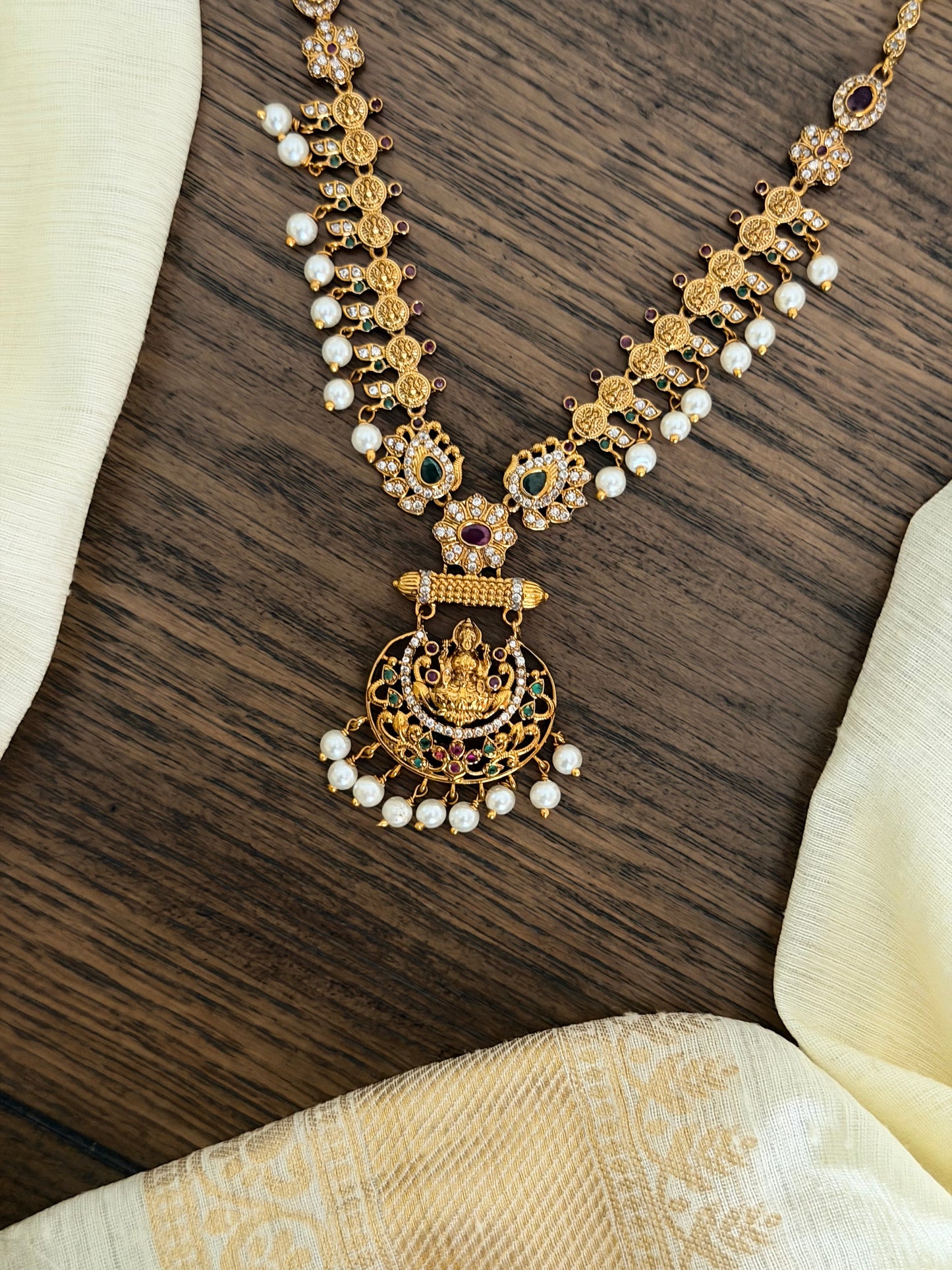 Goddess Lakshmi Temple Jewellery