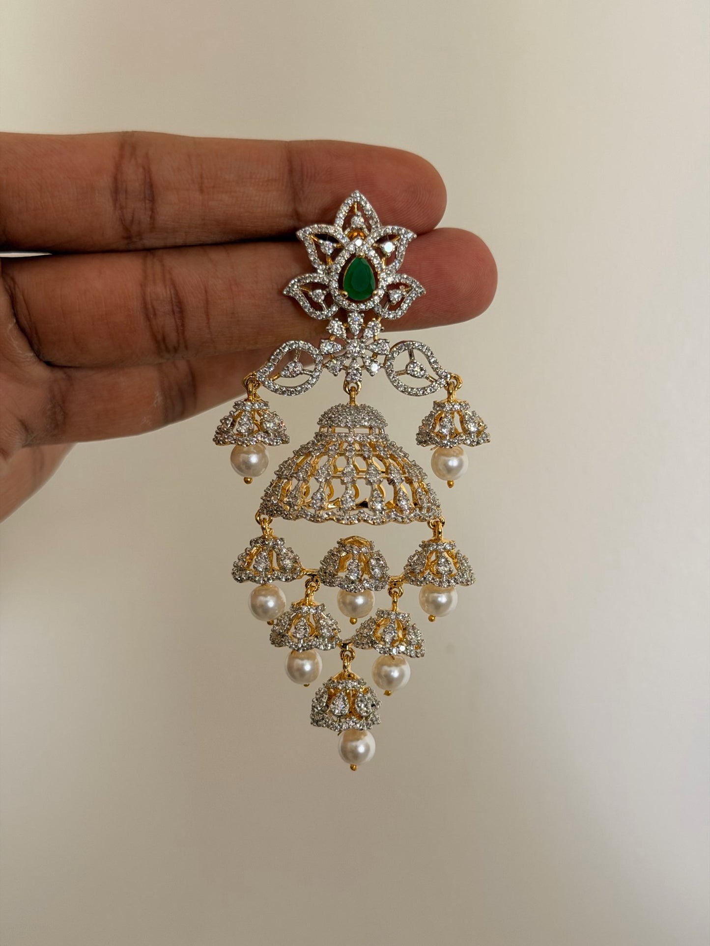 Heirloom-Inspired Bridal Jhumkas