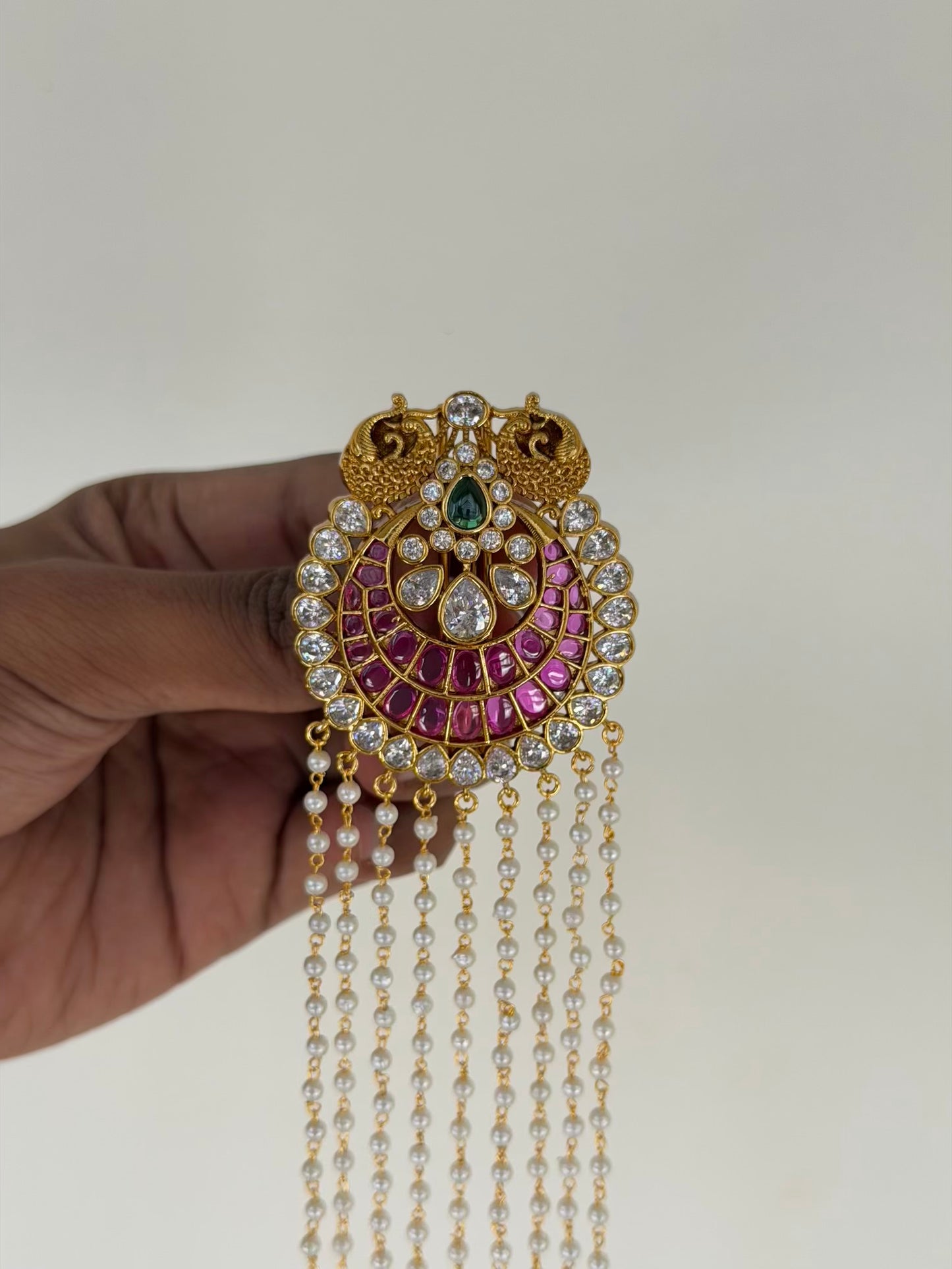Kemp Pearl Cascade Jada / Hair Chain