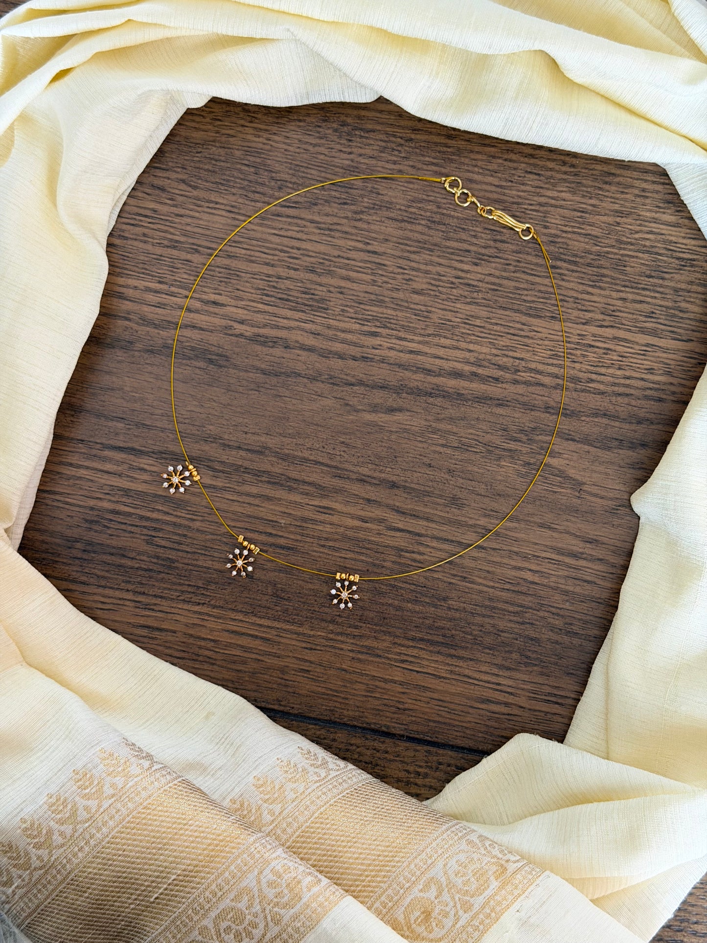 Minimalist Invisible Star Pendant Necklace