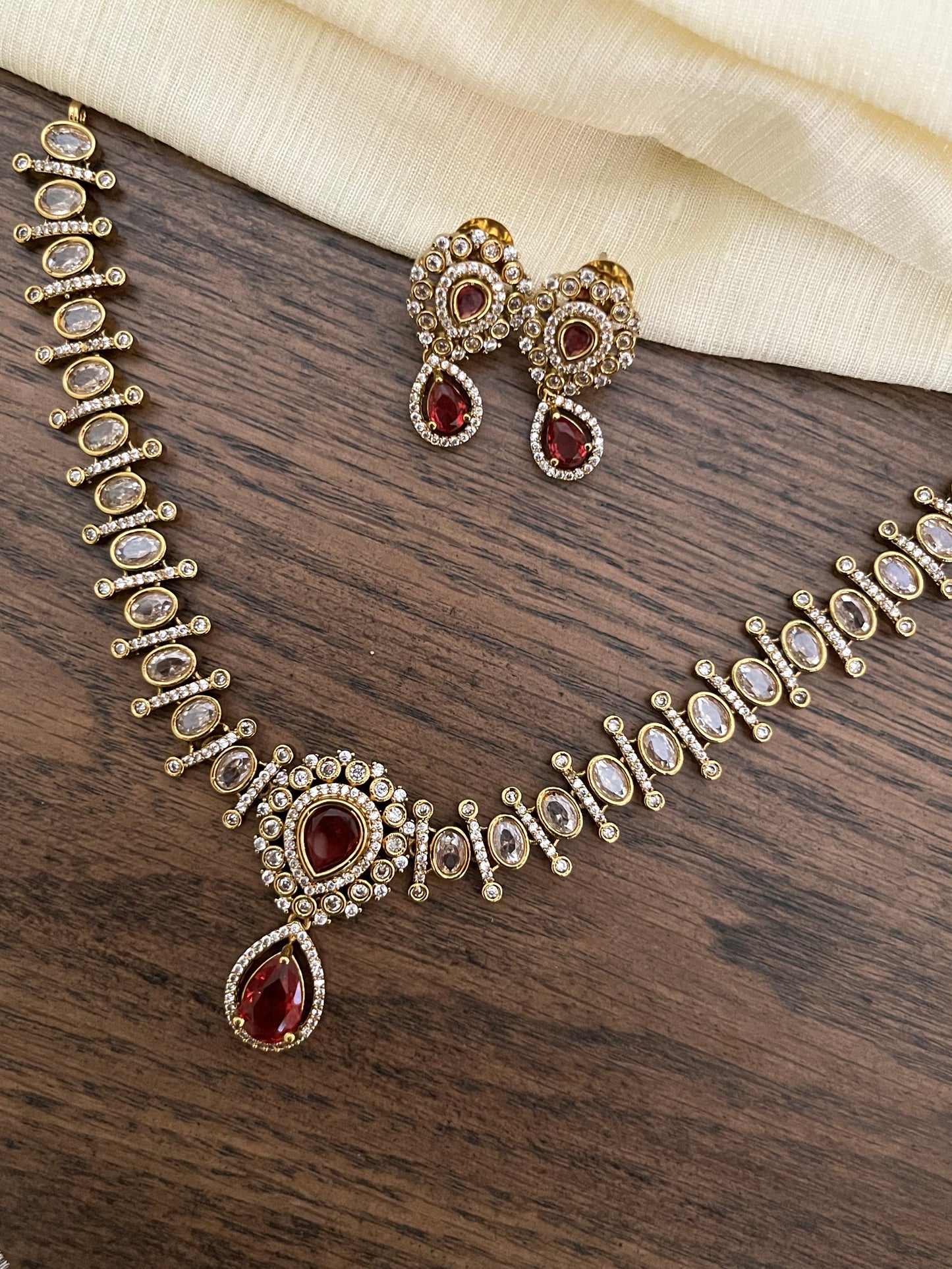 Victorian Drop Necklace Set