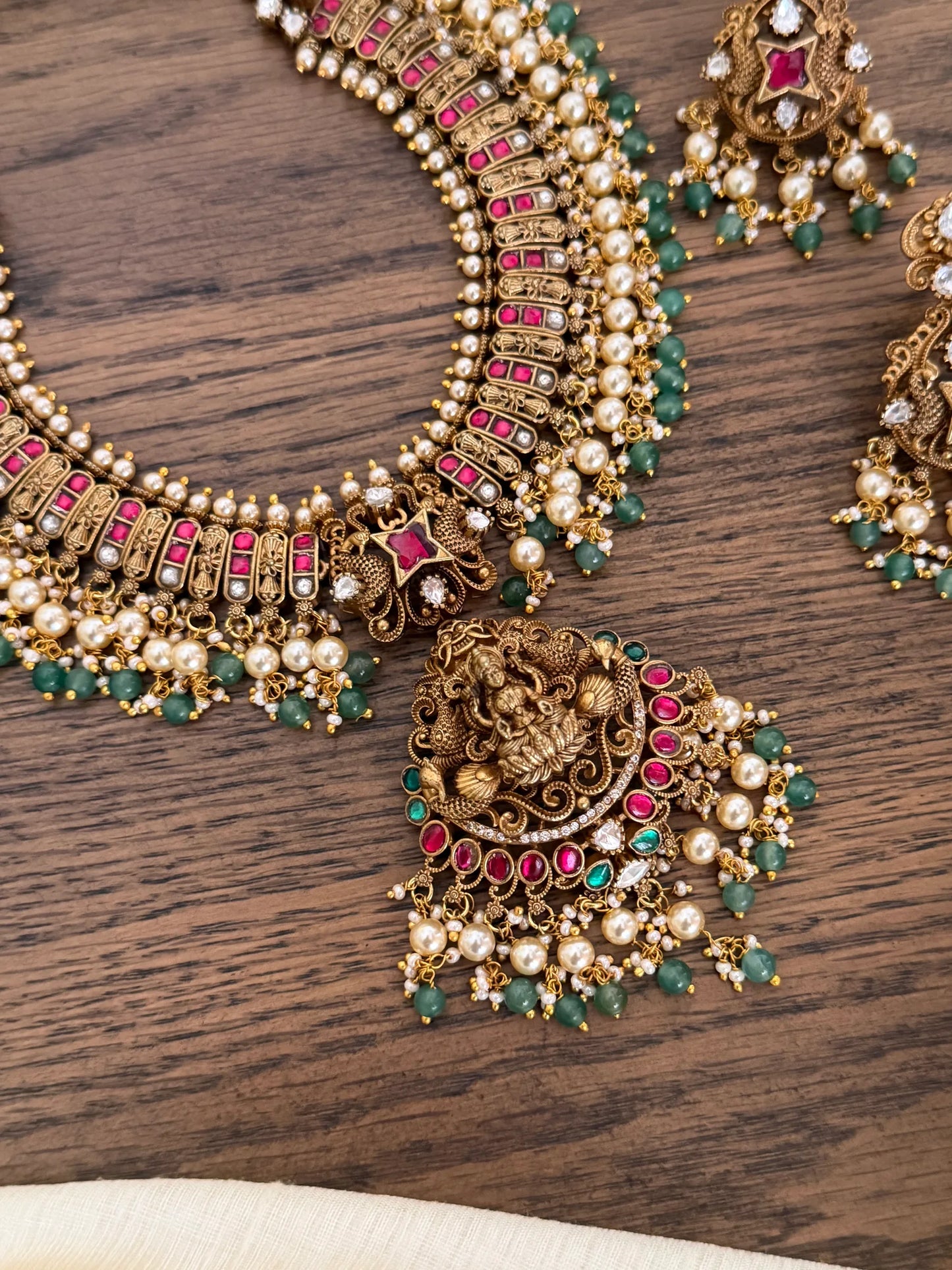 Lakshmi Temple Grand Choker Necklace Set