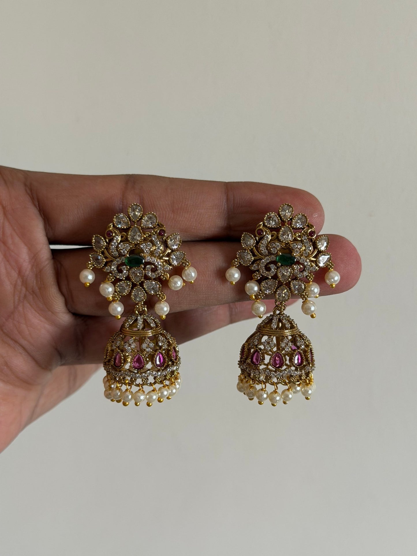 Petite Jhumka Earrings