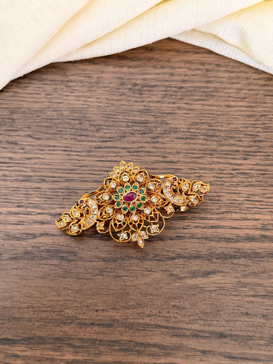 Beautiful Traditional CZ Premium Hair Clip