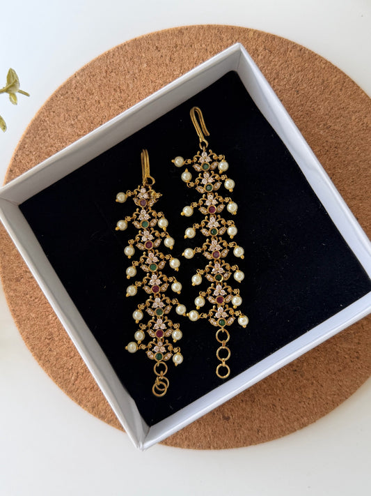 Floral Cluster Multi-Stone Mattal