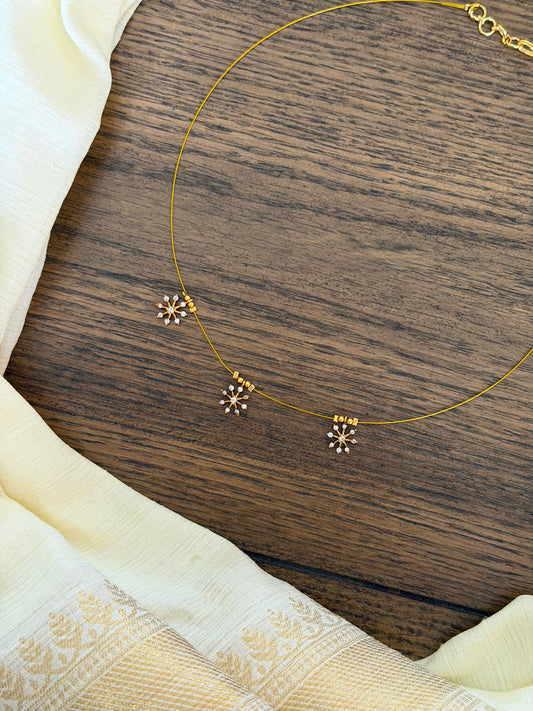 Minimalist Invisible Star Pendant Necklace