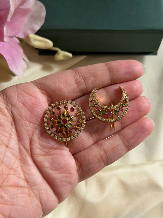 Premium Kemp Stone surya chandra hair accessory