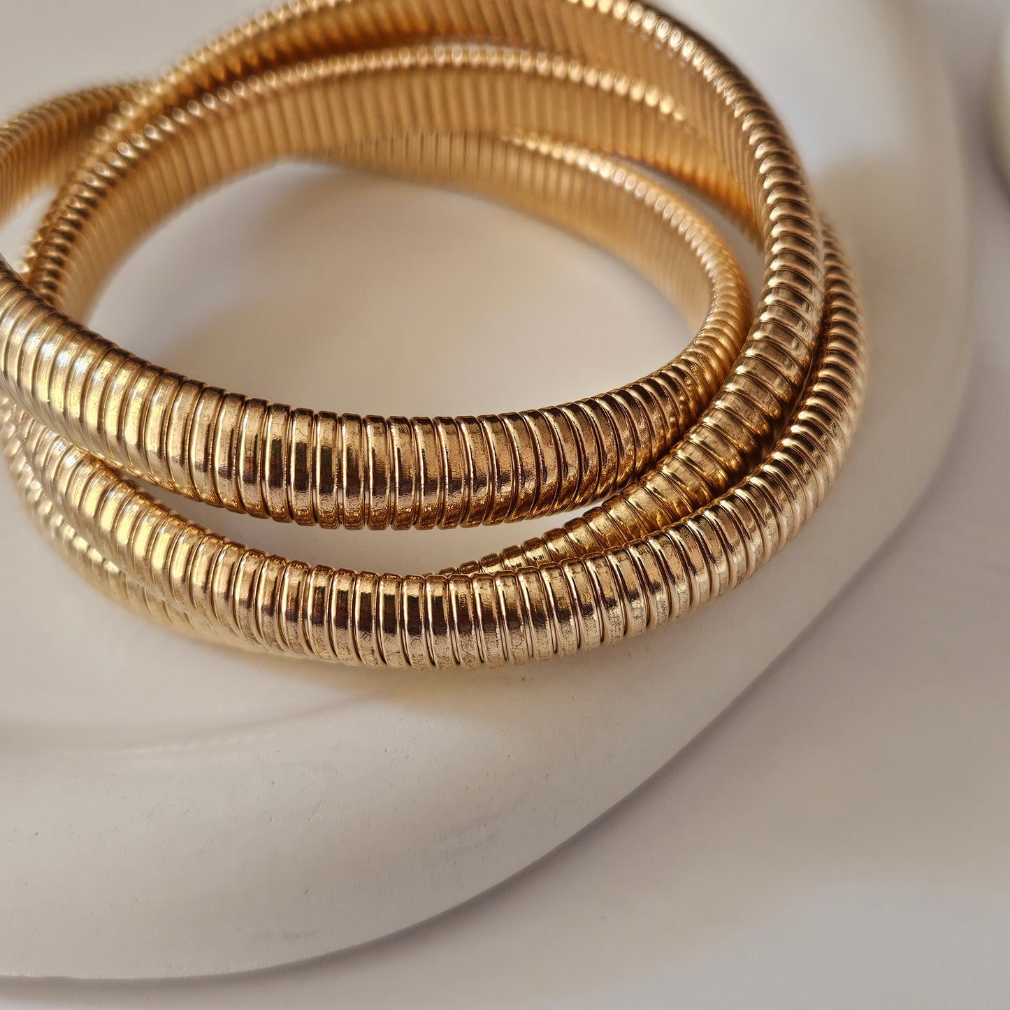 Bold Rakhi Gift Combo – Round Chain, Anya Hoops & Ariana Bracelet