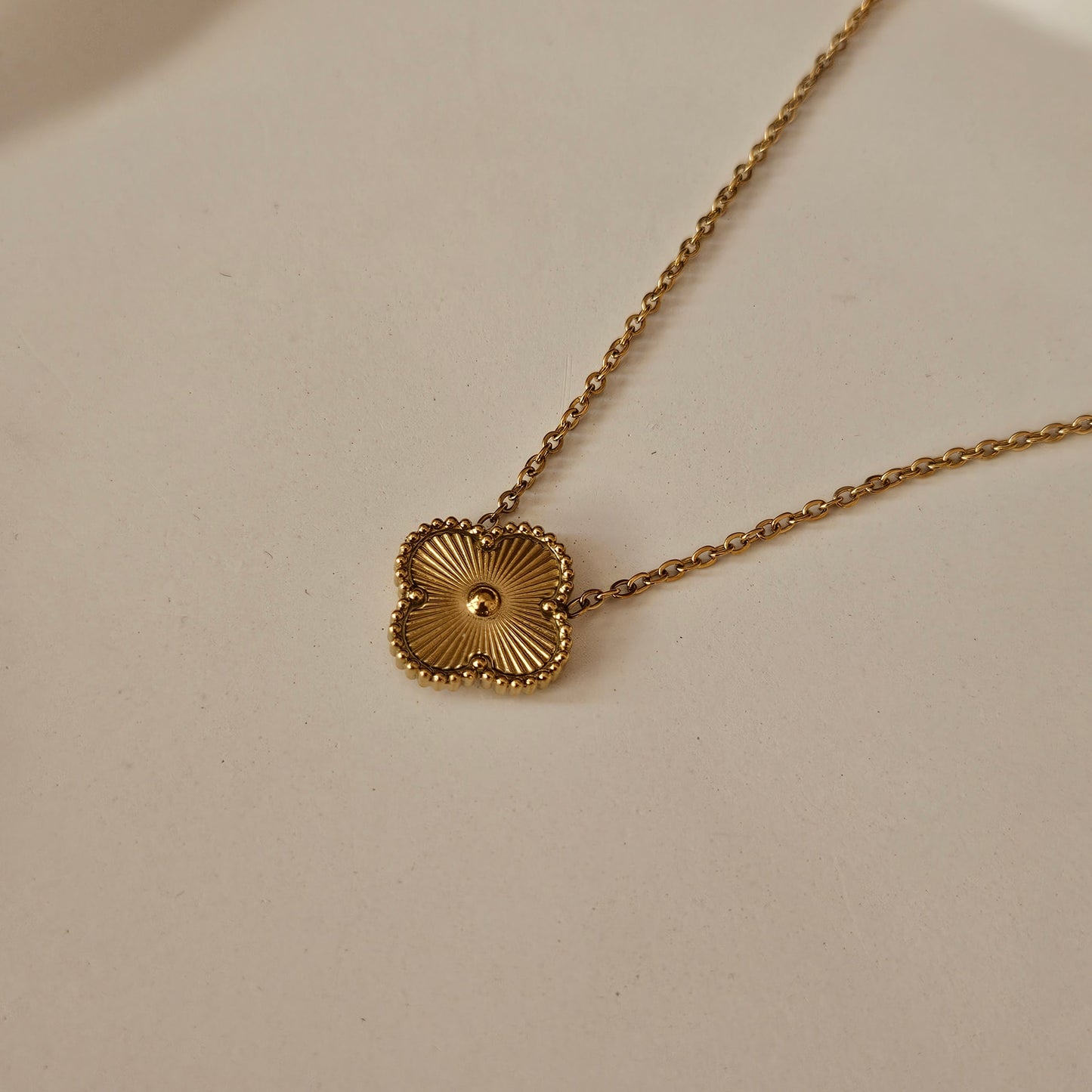 Clover Gold Necklace