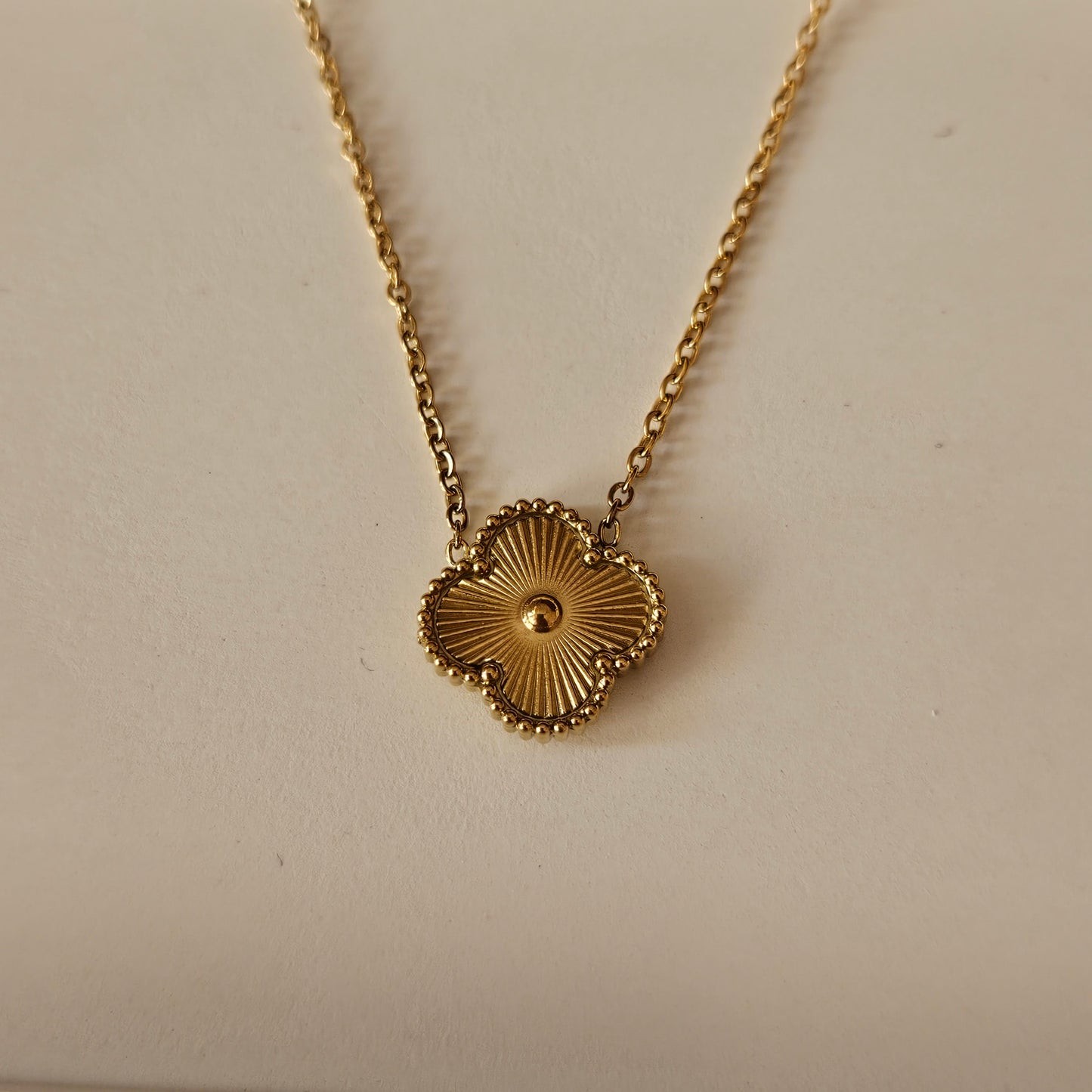 Clover Gold Necklace