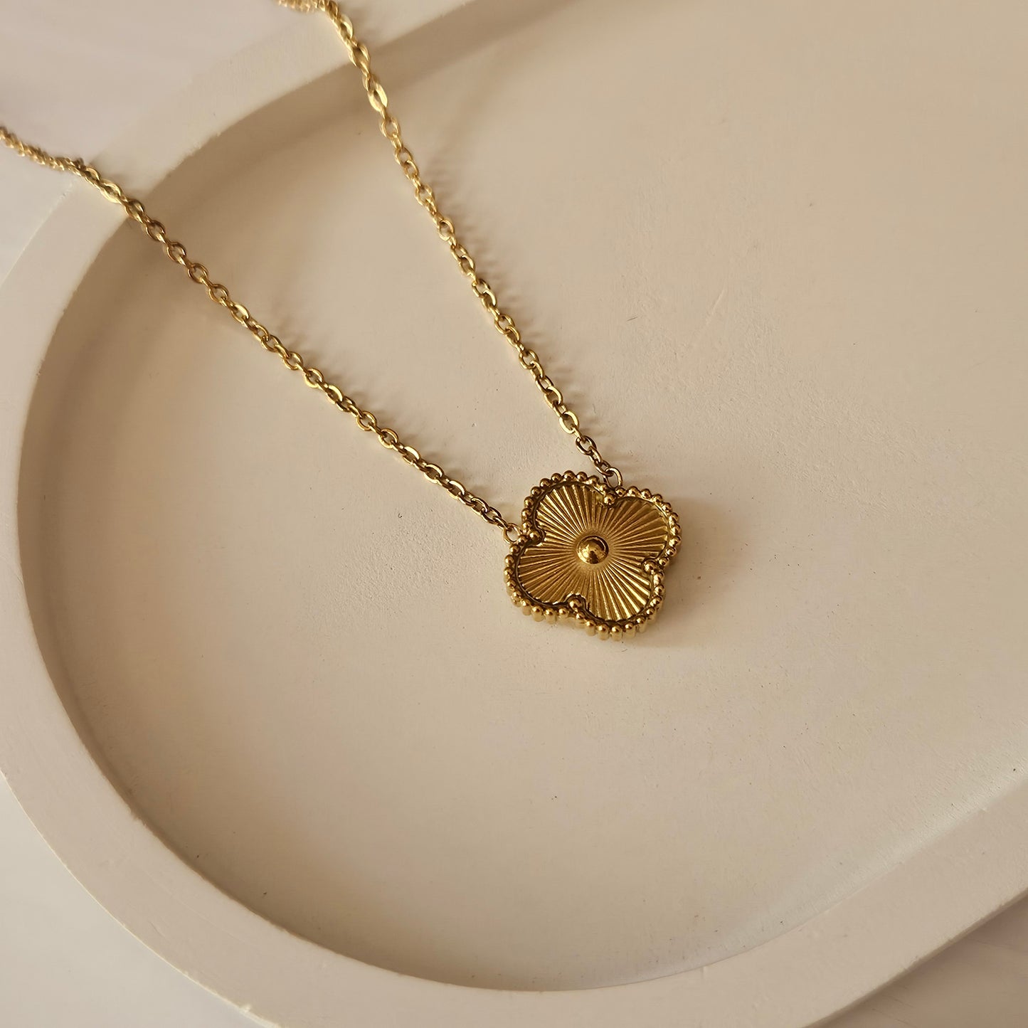 Clover Gold Necklace