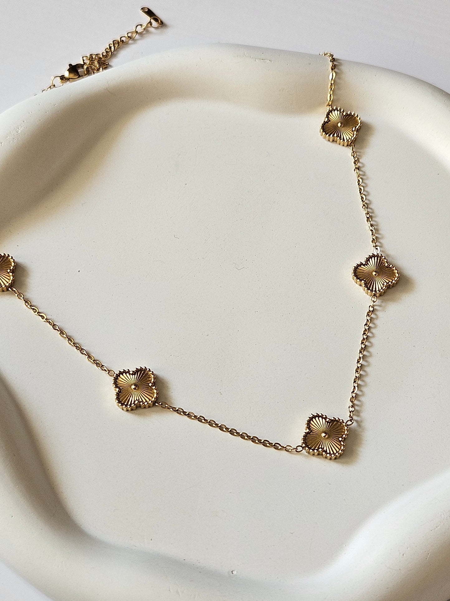 Golden Klee Necklace
