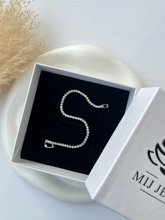Silver Tennis Bracelet