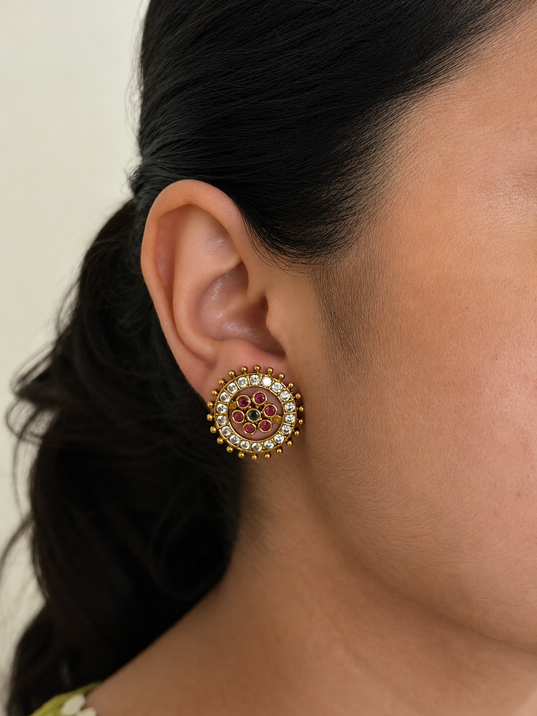 3 in 1 Stud Earrings