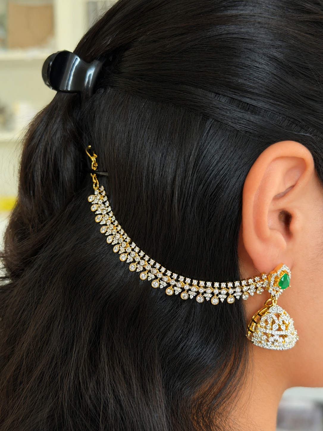 Beautiful AD ear chain
