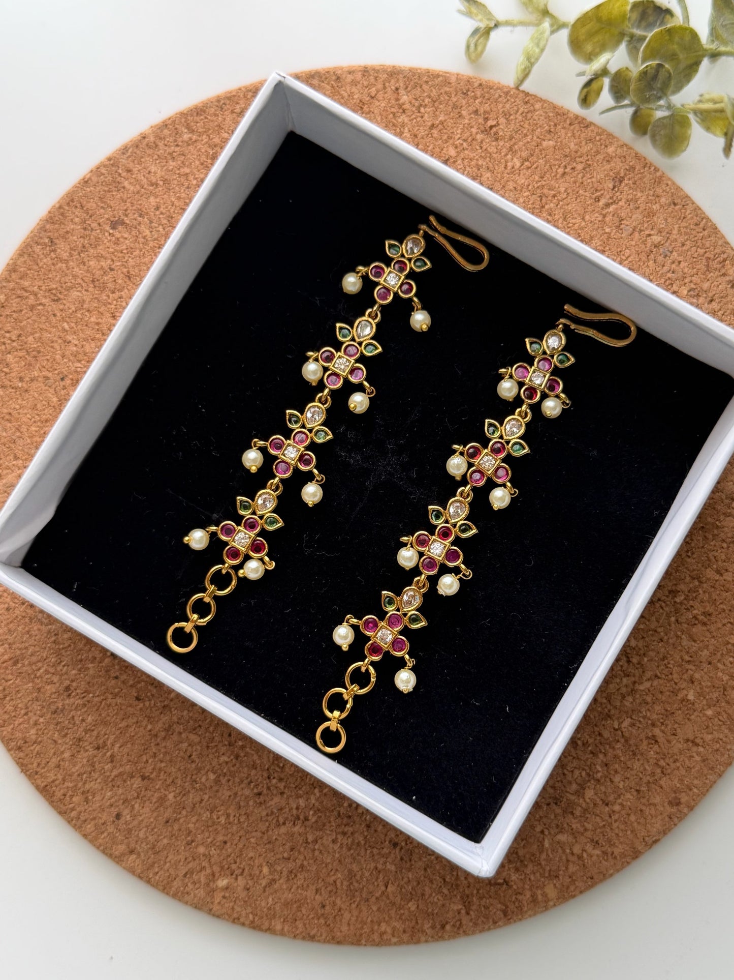 Floral Cluster Multi-Stone Mattal