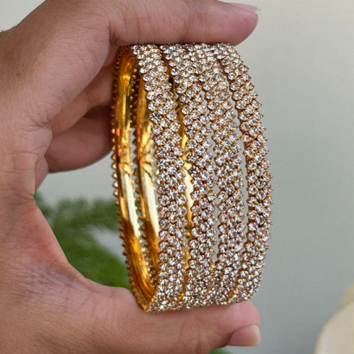 AD studded Bangles