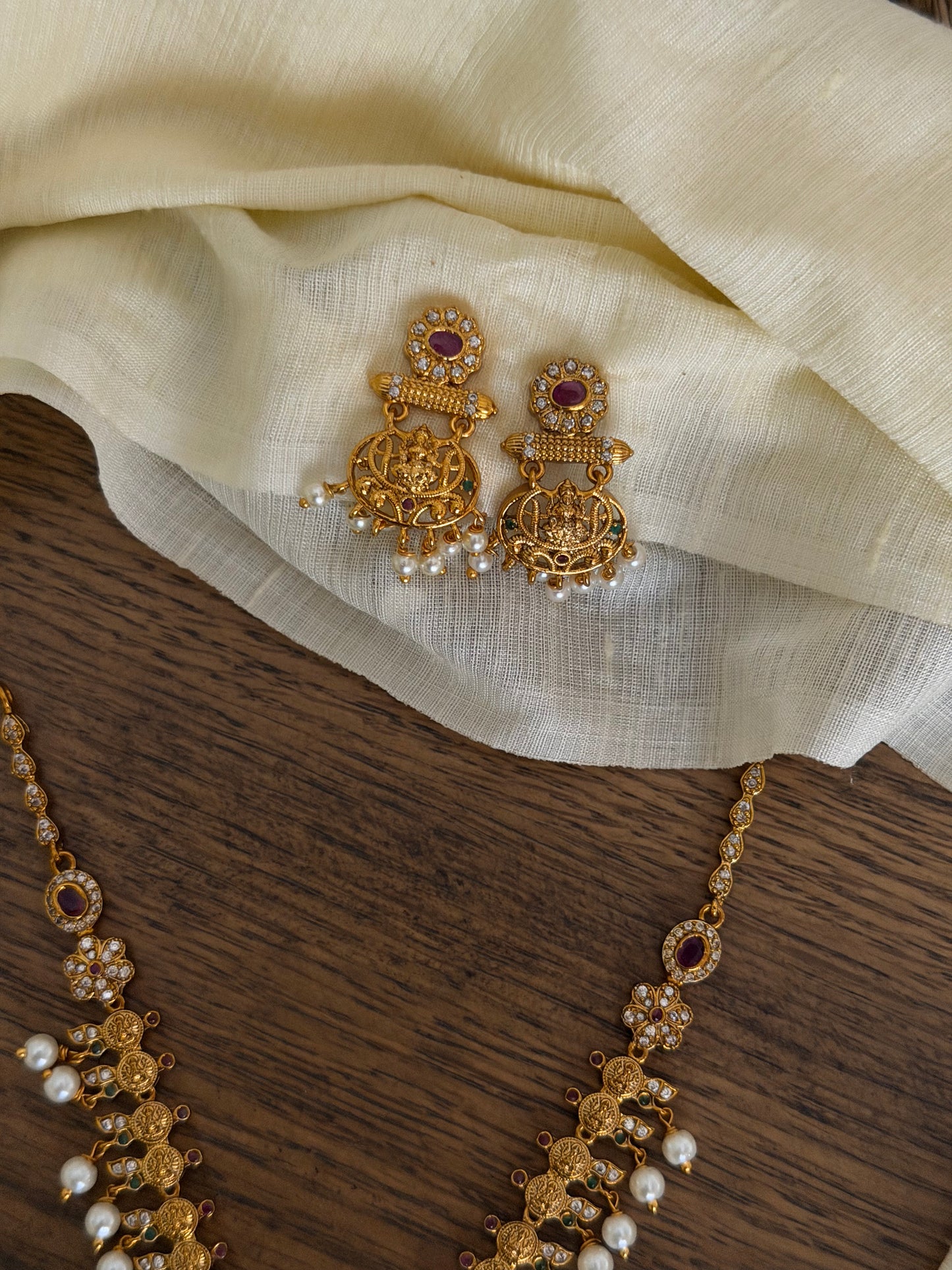 Goddess Lakshmi Temple Jewellery