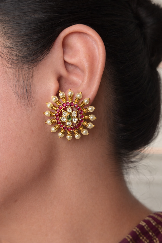 Premium Kemp Pearl Studs