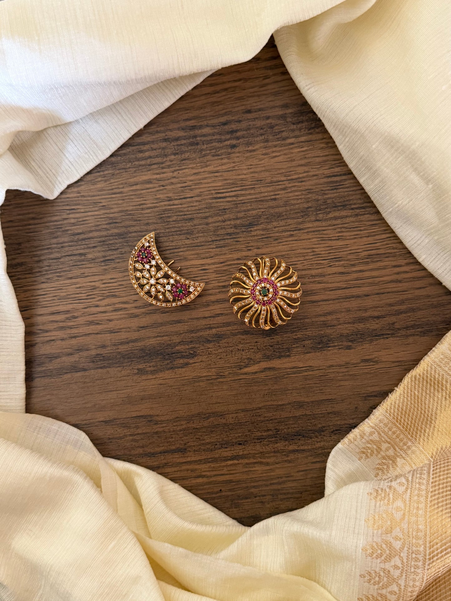 Beautiful surya chandra hair accessory