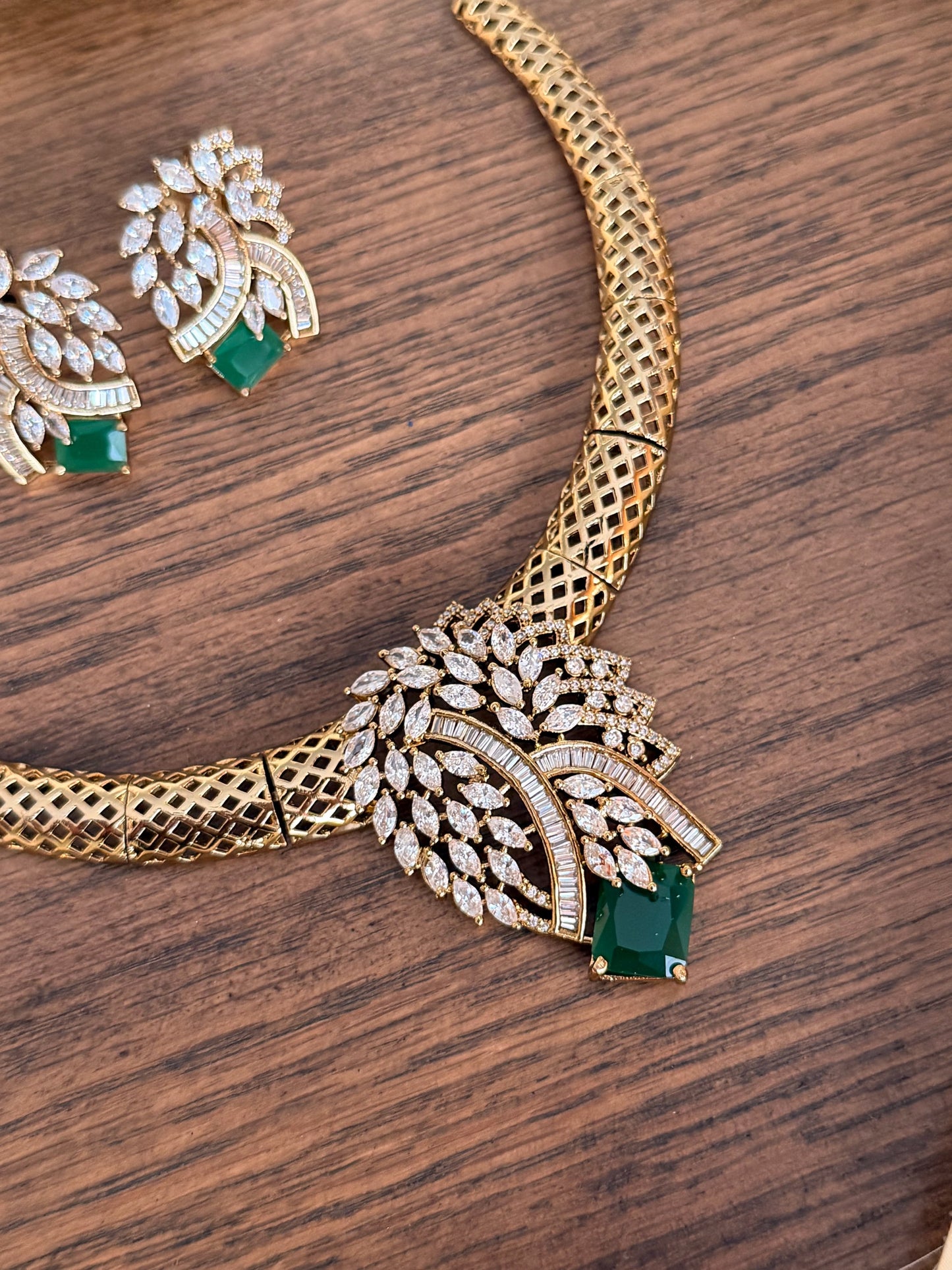 Designer Victorian Style Kanti Necklace Set