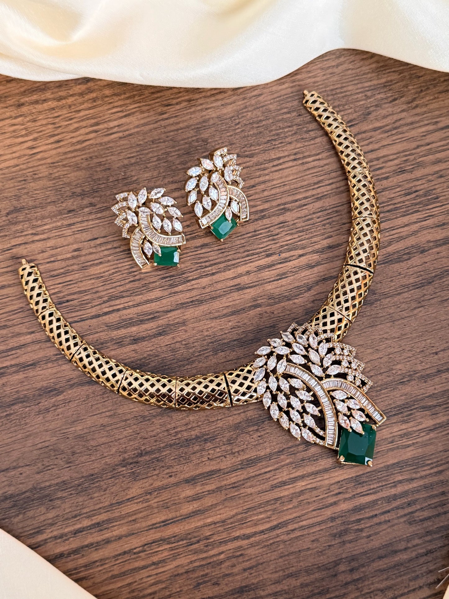 Designer Victorian Style Kanti Necklace Set