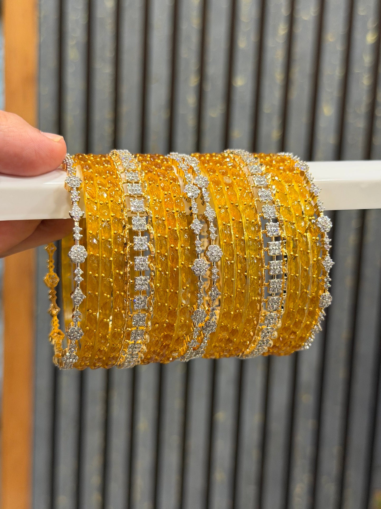 Cz Bangle Stack