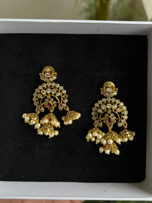 Multi Jhumka Earrings