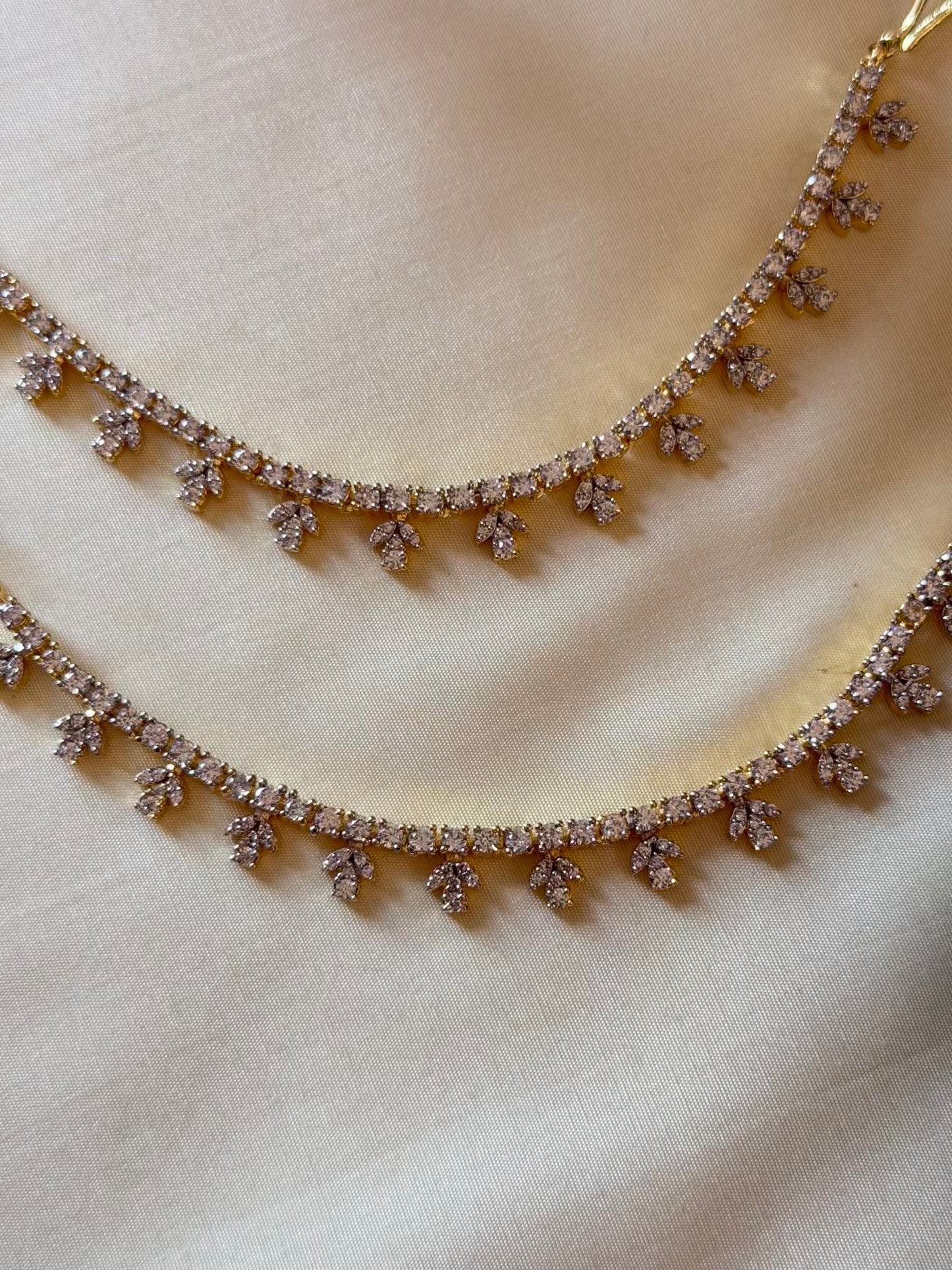 Elegant AD ear chain