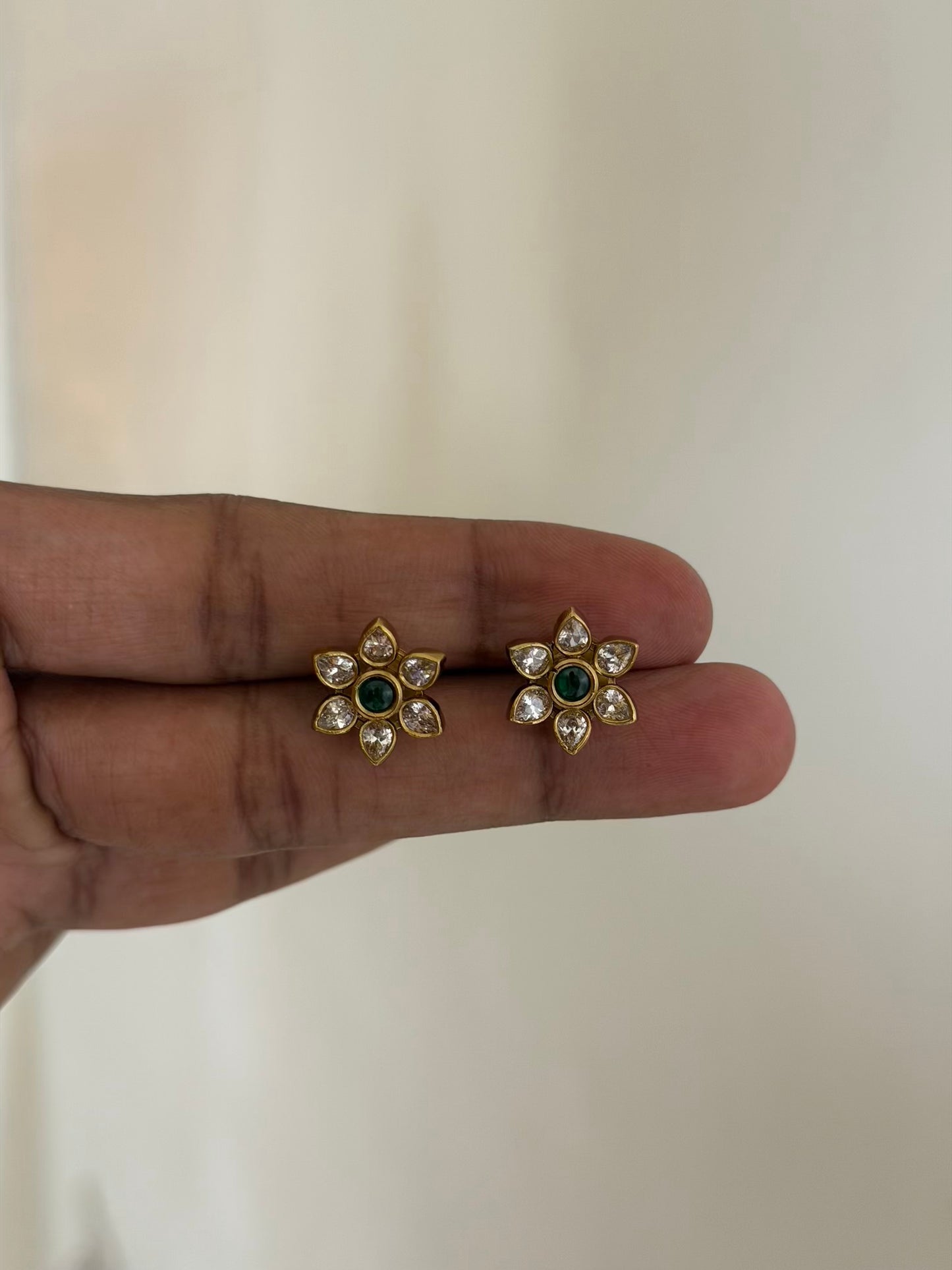 2 in 1 Stud Earrings