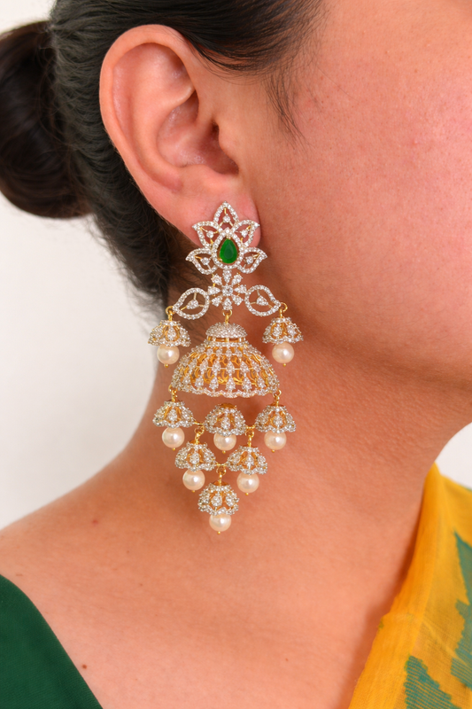 Heirloom-Inspired Bridal Jhumkas
