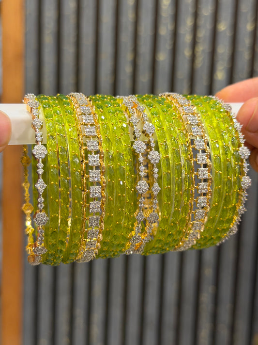 Cz Bangle Stack