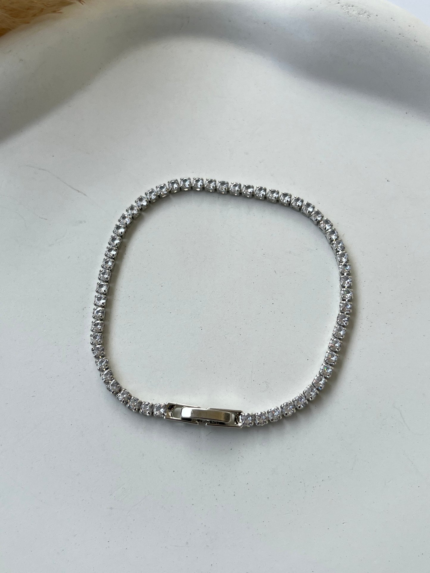Silver Tennis Bracelet