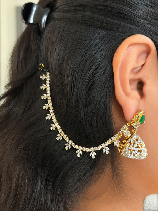 Elegant AD ear chain