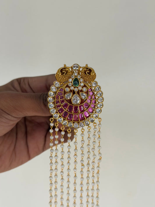 Kemp Pearl Cascade Jada / Hair Chain