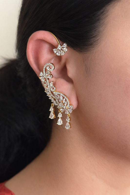 Bridal Gold Look Alike Earcuff