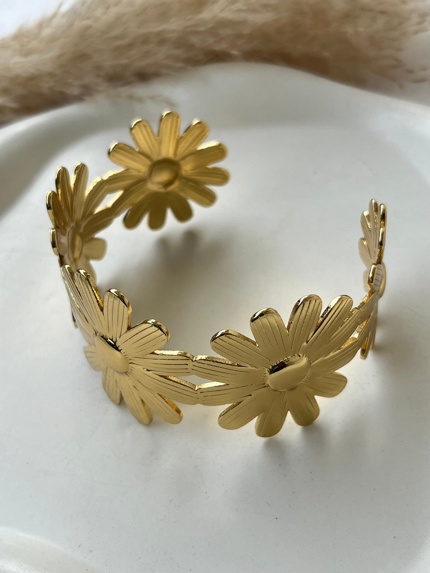Daisy Bracelet Cuff