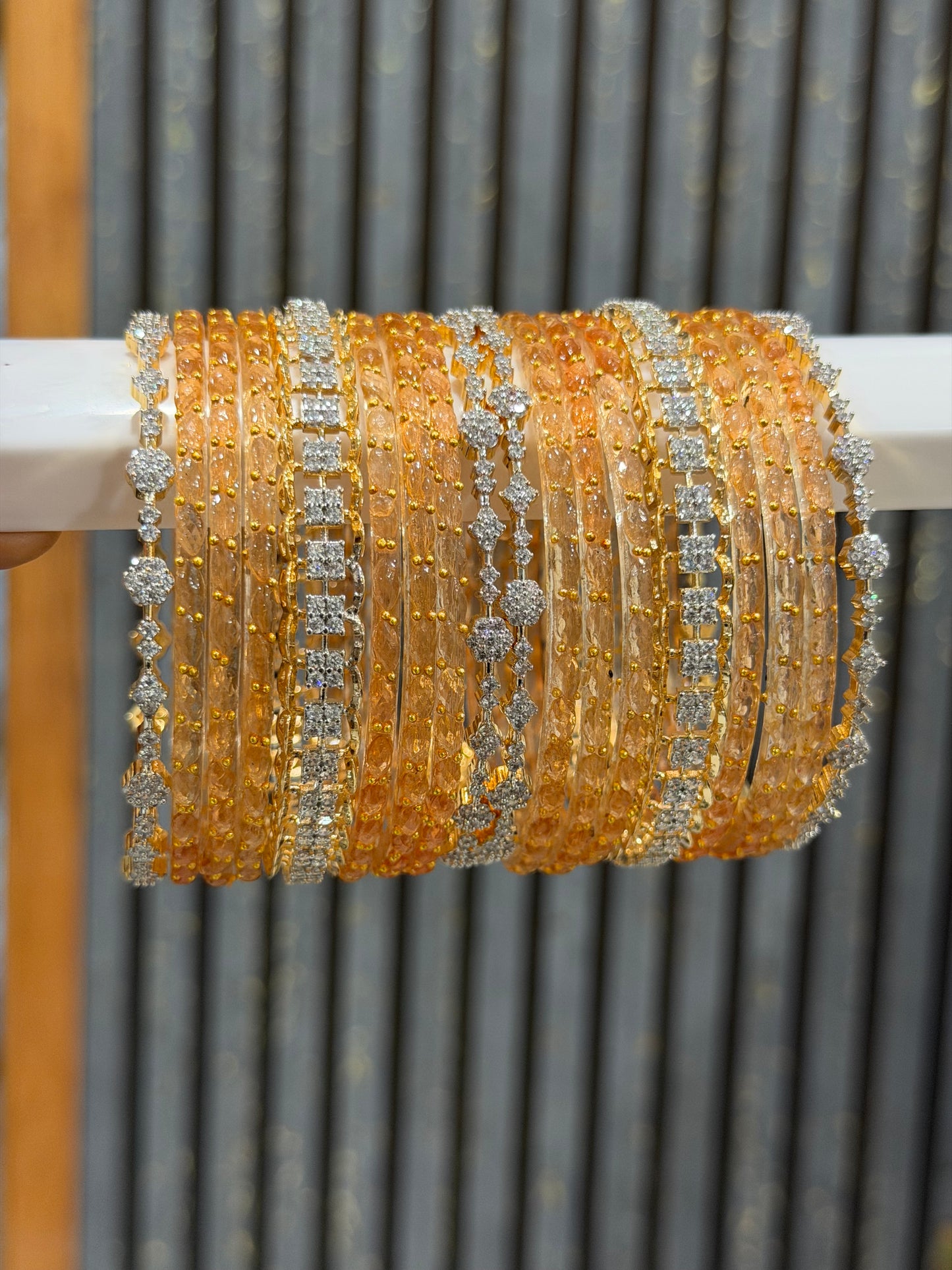 Cz Bangle Stack