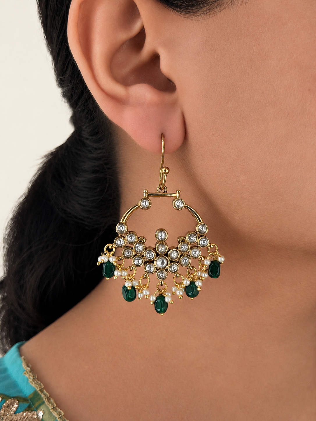 2 in 1 Dangler Earrings