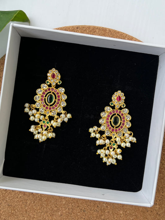 Kemp Stone Dangler Earrings