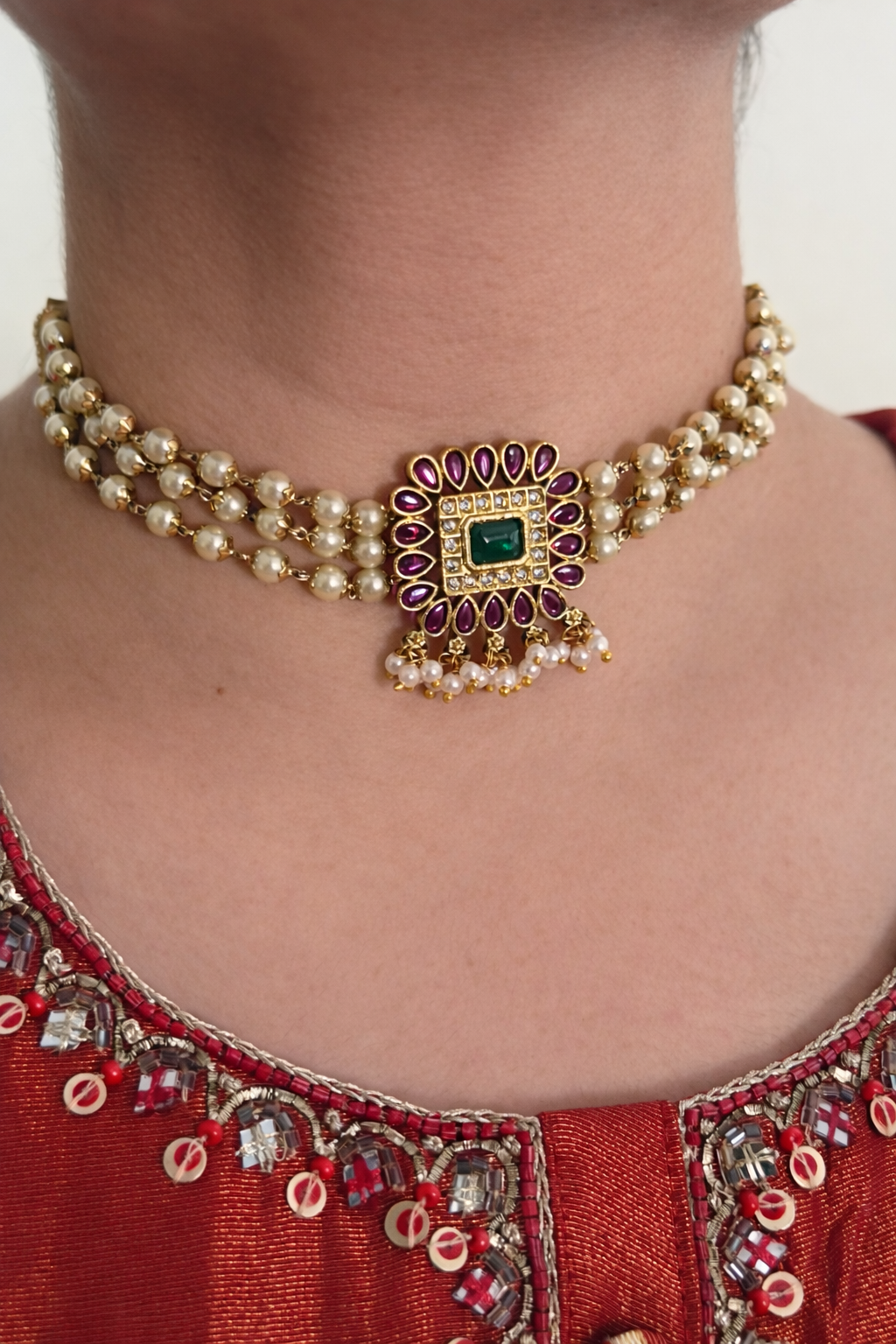 Kemp Pearl Choker