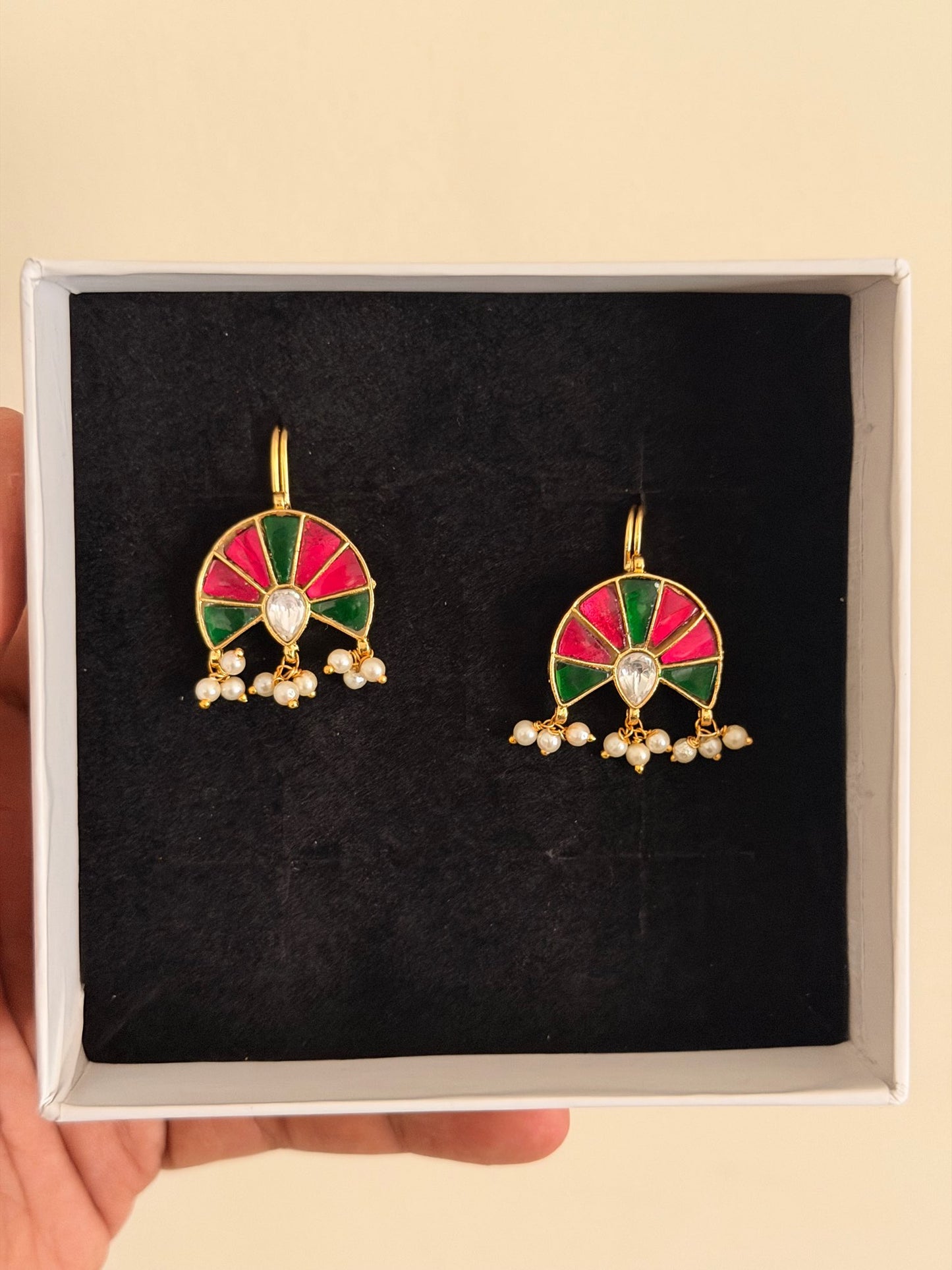 Jadau Kundan Bugadi Earrings