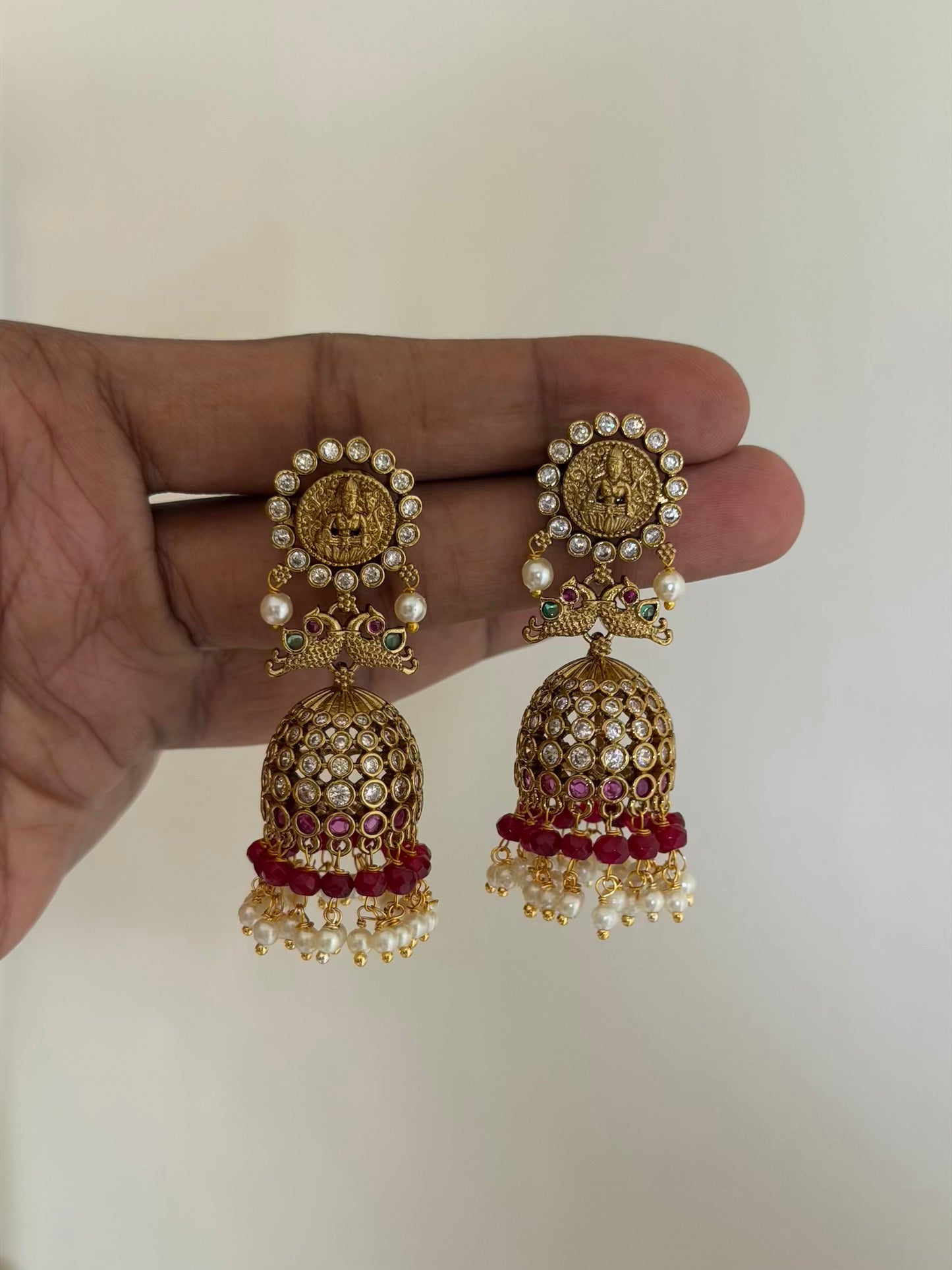 2 in 1 Jhumka Earrings