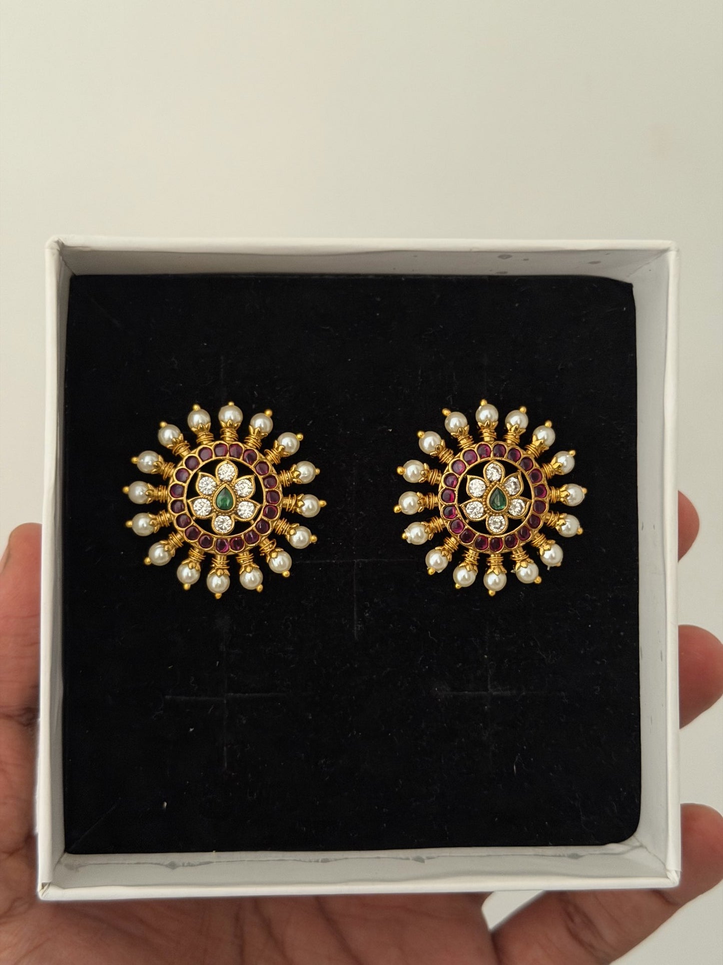 Premium Kemp Pearl Studs