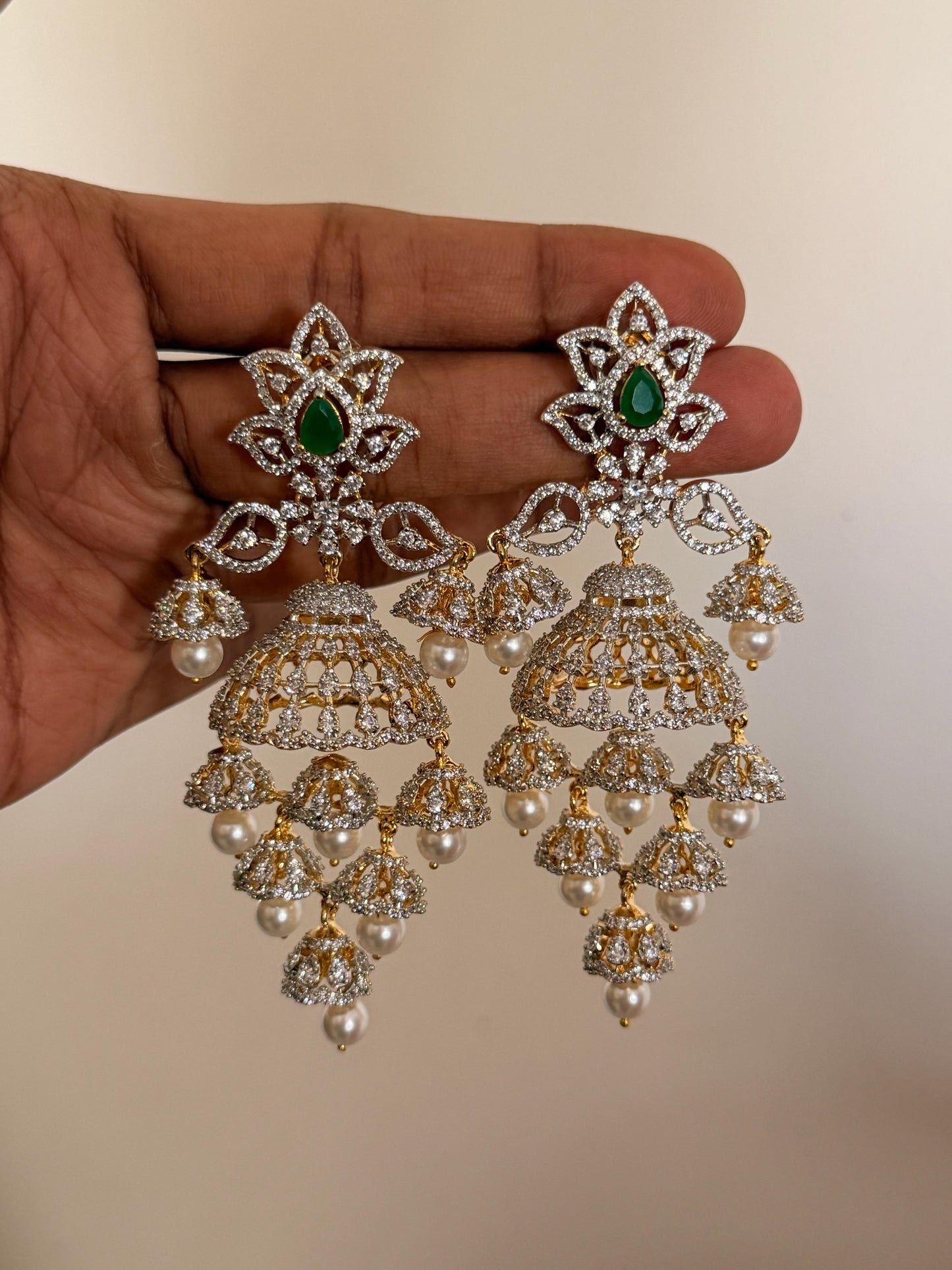 Heirloom-Inspired Bridal Jhumkas