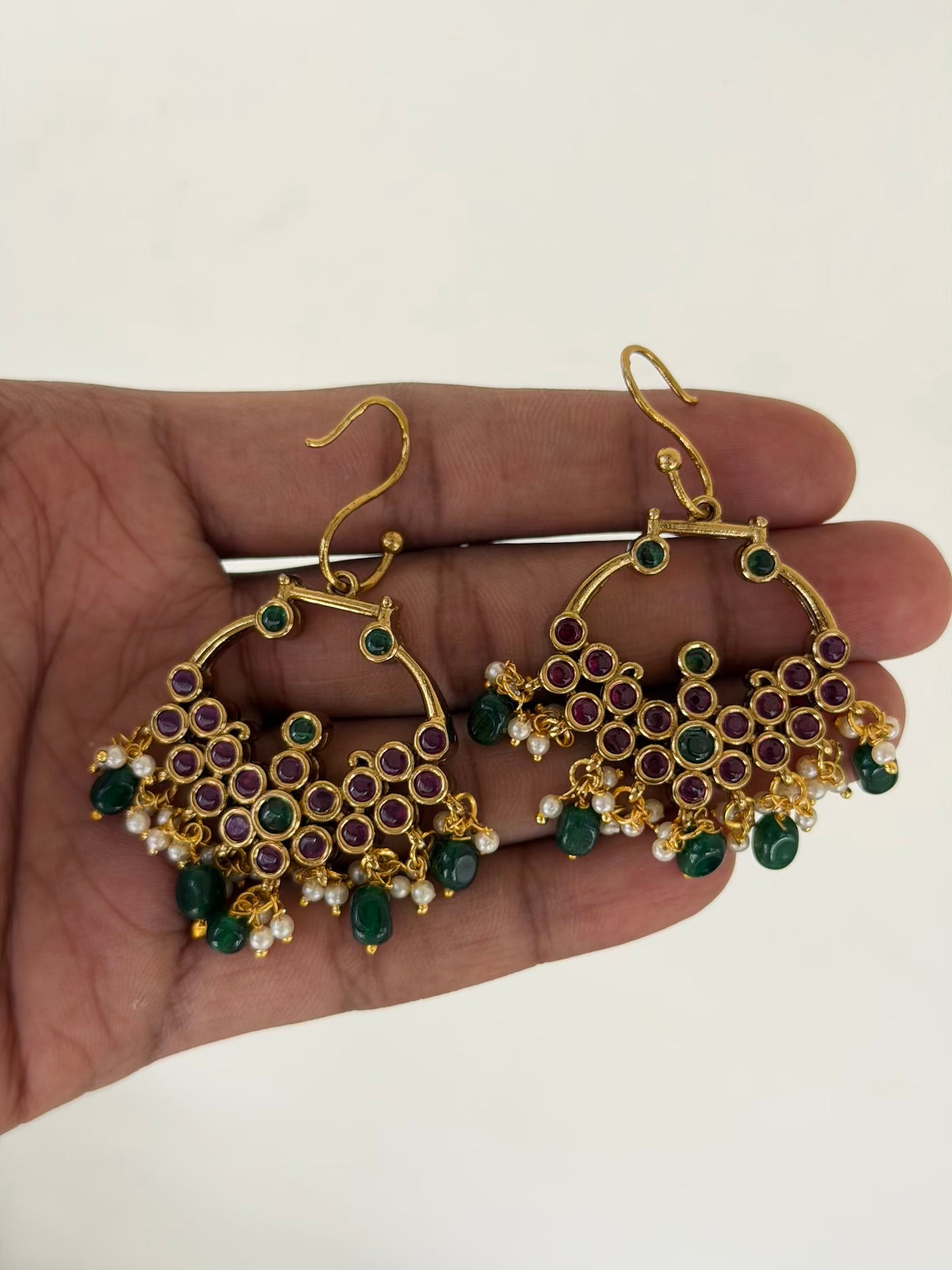 2 in 1 Dangler Earrings