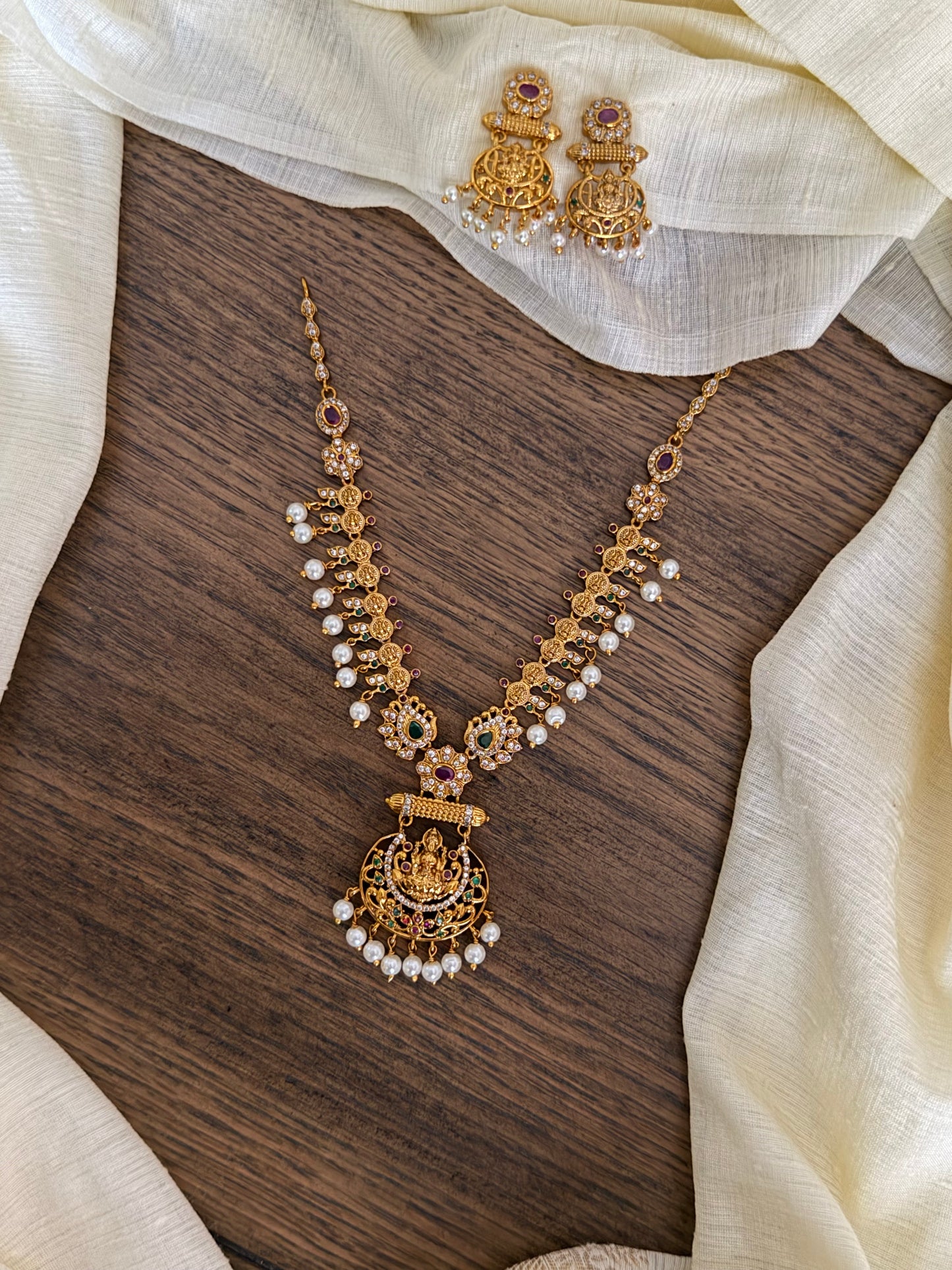 Goddess Lakshmi Temple Jewellery