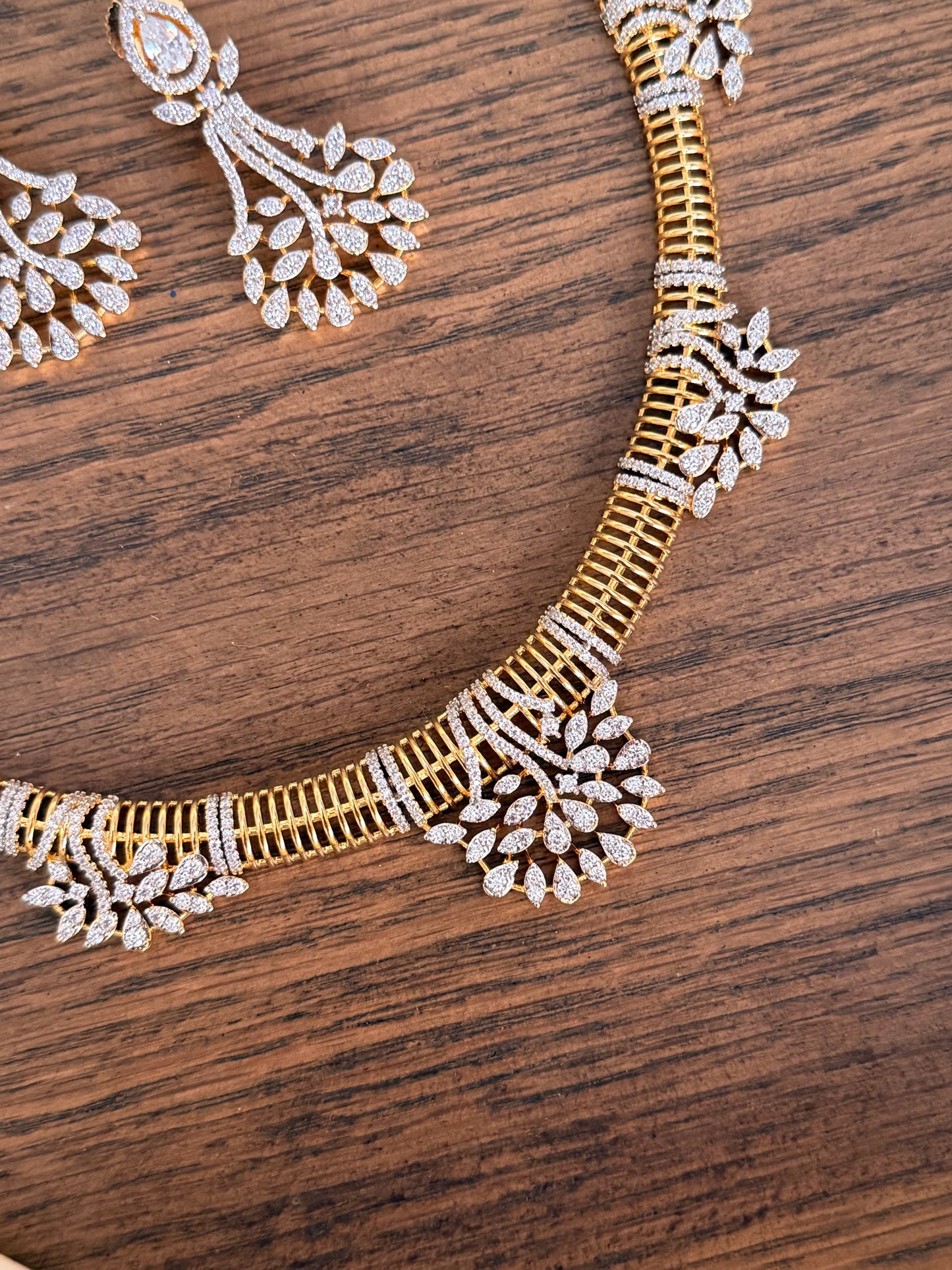 Luxury Dual Tone AD Kanti Set