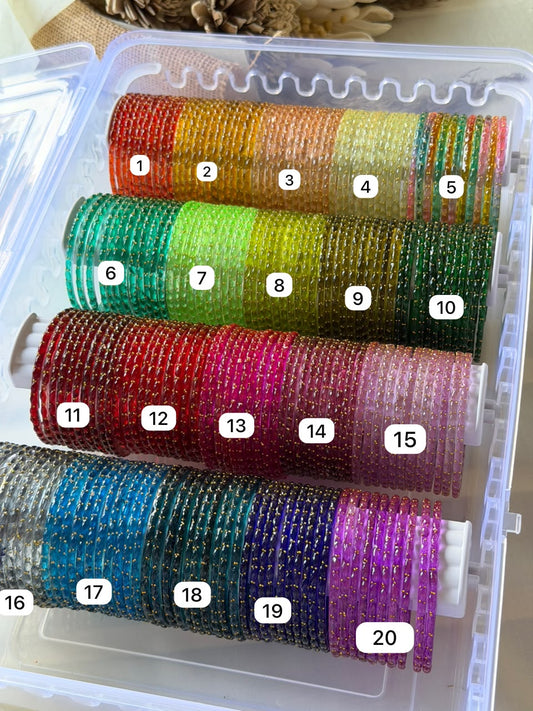 Raindrop bangles